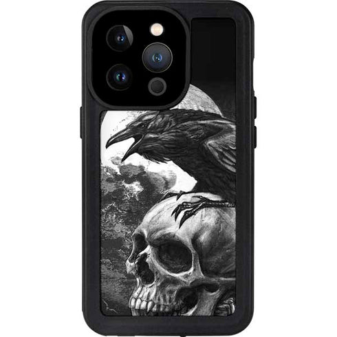 Alchemy Carta Poe's Raven iPhone 15 Pro Waterproof Case